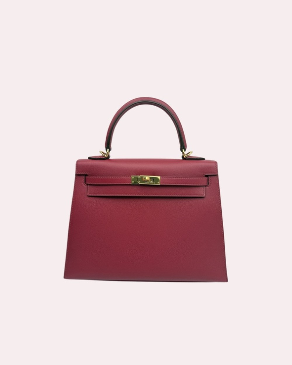 Hermès Kelly 25 잠금장치 긁힘 복원